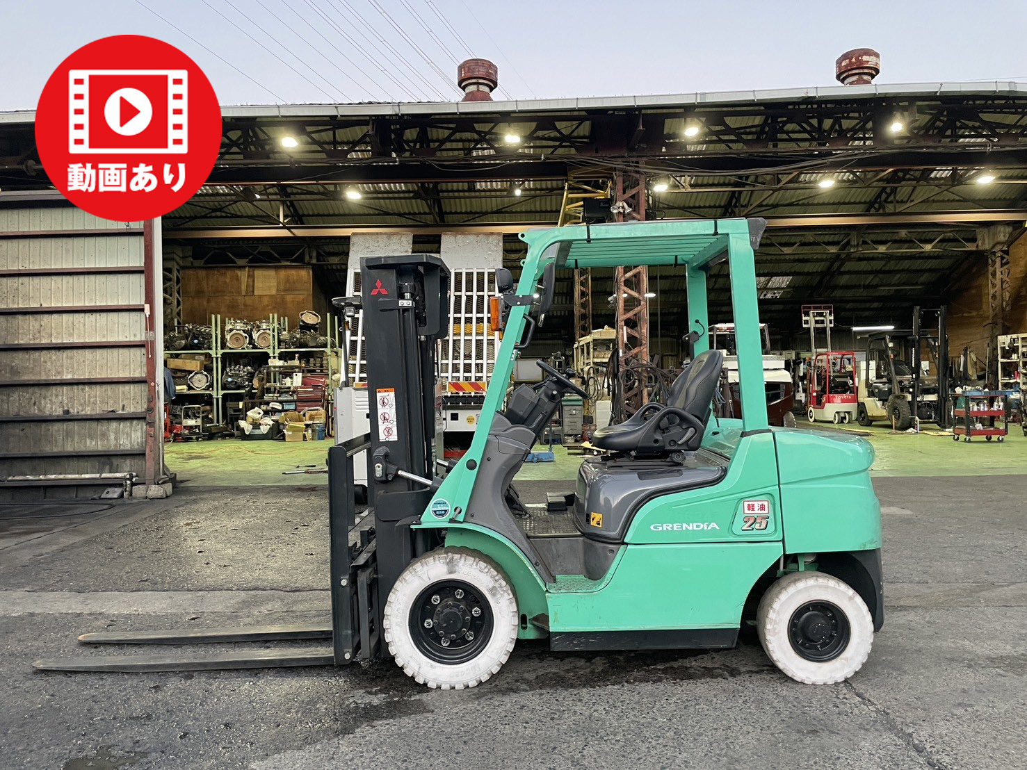 三菱ロジスネクスト　FDE25T　サイドシフト付き