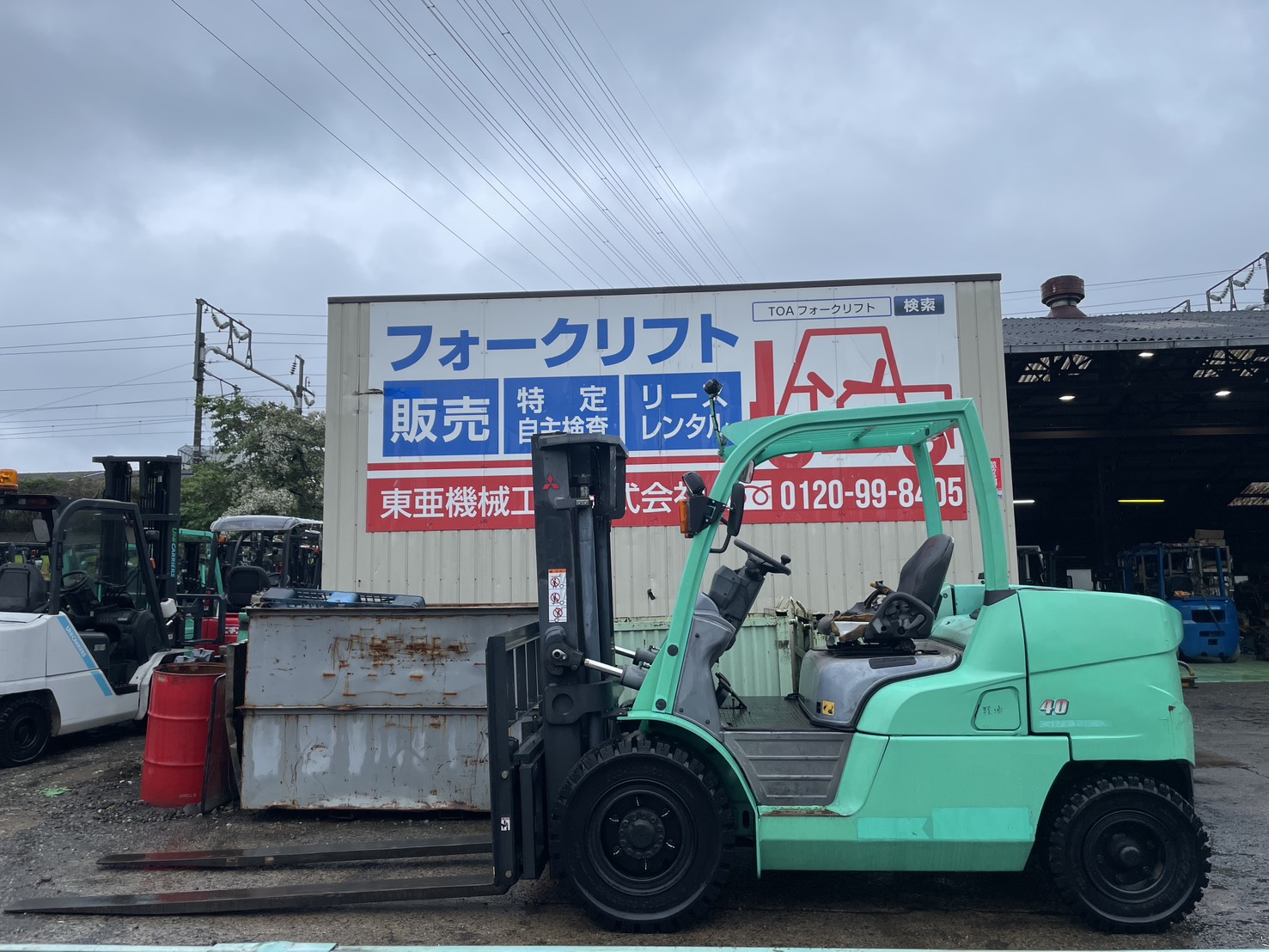 三菱　FD40NT　サイドシフト付き
