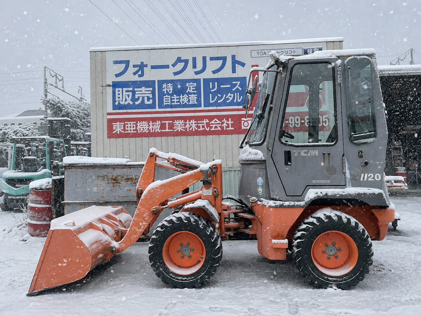 TCM　ZW20　ホイールローダー