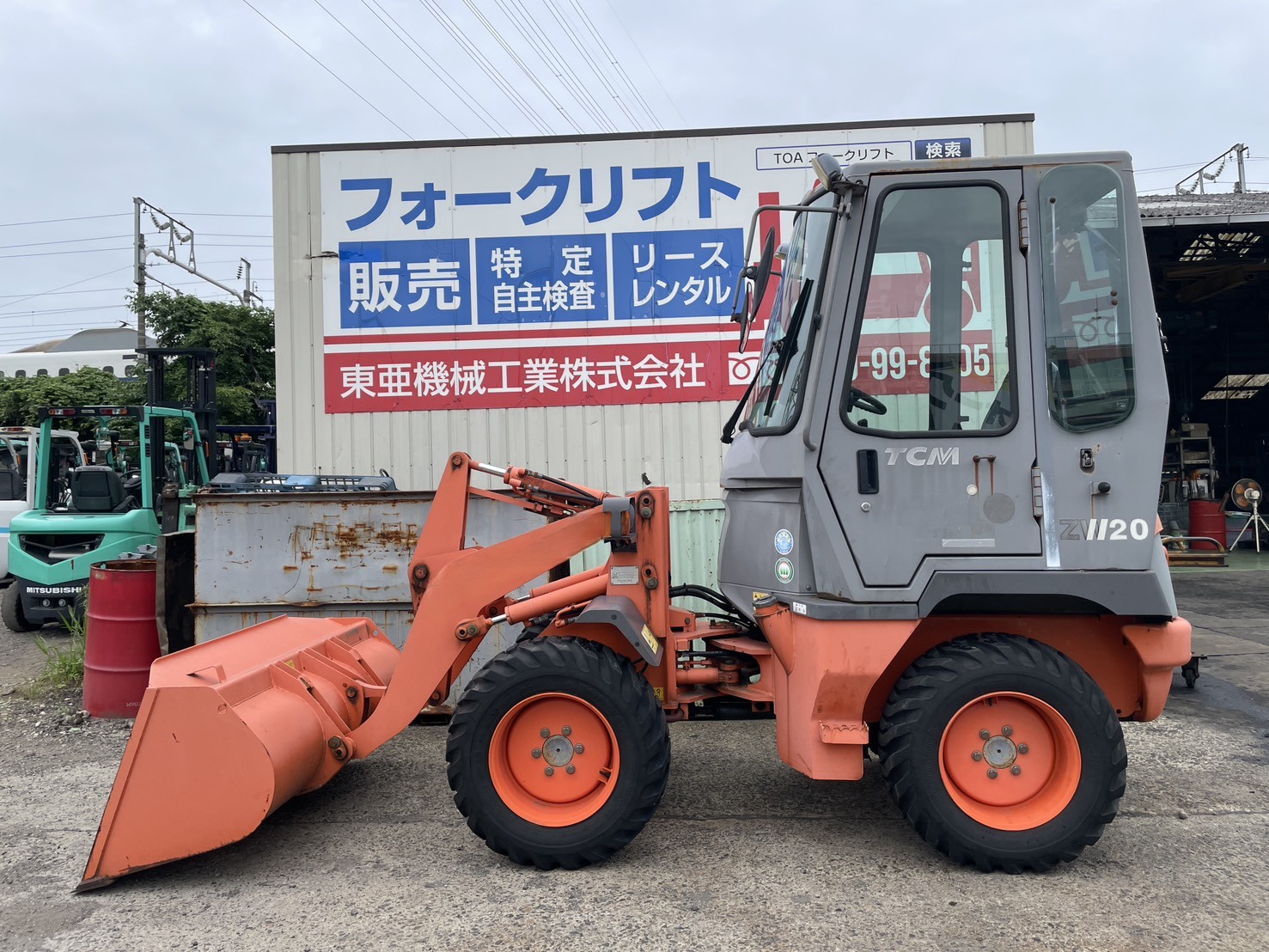 TCM　ZW20　ホイールローダー